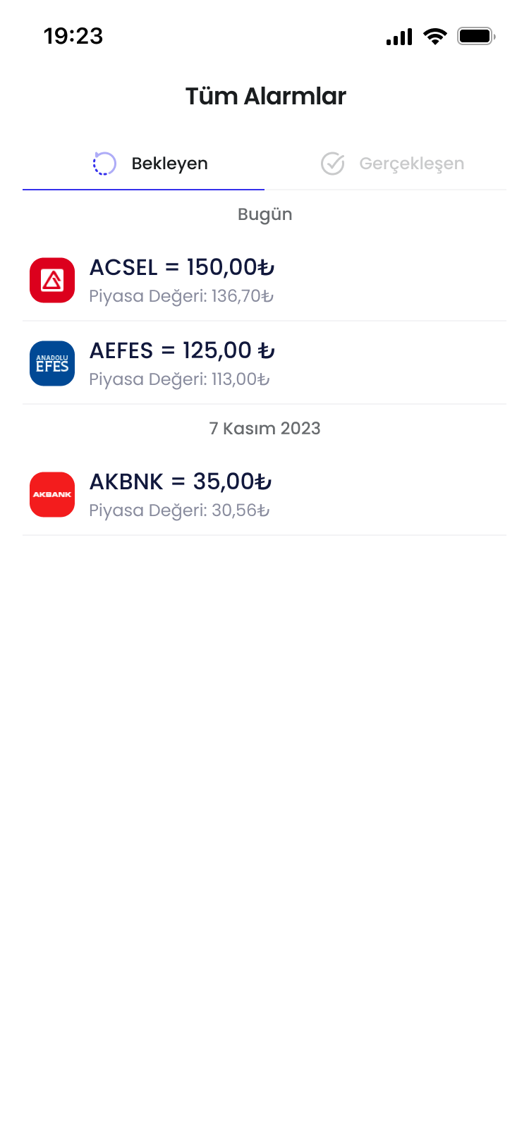 ALBX price alerts
